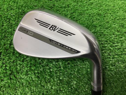 【中古】 タイトリスト VOKEY SPIN MILLED SM10 ツアークロム 48°/10°F ウェッジ WG NS PRO 950GH neo (フレックスS) メンズ 男性用 右利き 右用 Cランク ゴルフクラブ