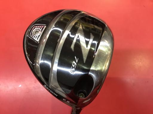 中古 Cランク （フレックスS） ダンロップ SRIXON　Z765　　9.5° 純正特注シャフト S 男性用 右利き ドライバー DR