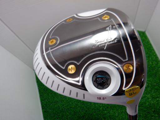 【中古】 キャスコ ZEUS IMPACT Eazy Spec 10.5°(46.25インチ) ドライバー DR Zeusimpact Eazy Spec(DR) (フレックスR) メンズ 男性用 右利き 右用 Cランク ゴルフクラブ