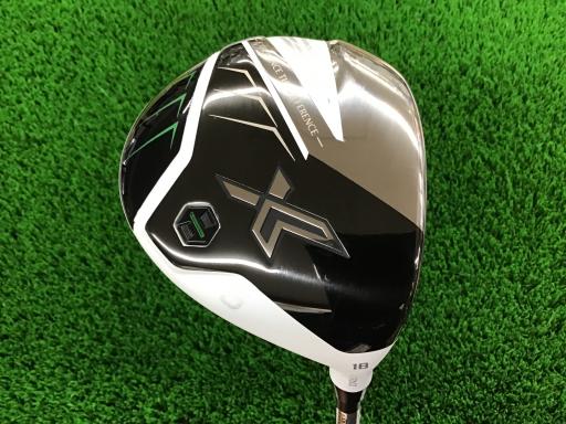 【中古】 ダンロップ XXIO(2022) eks ホワイト 5W フェアウェイウッド FW Miyazaki AX-2(FW) (フレックスS) メンズ 男性用 右利き 右用 Cランク ゴルフクラブ