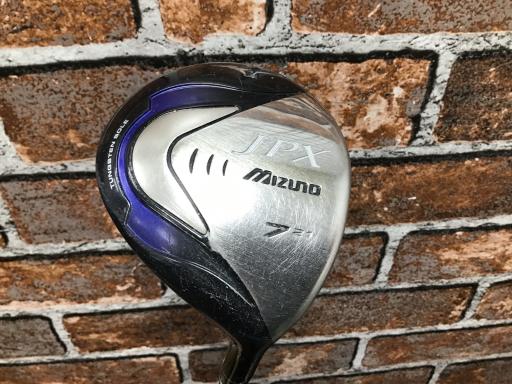 【中古】 ミズノ JPX フェアウェイウッド(2007) 7W フェアウェイウッド FW QUAD JPX SHAFT (フレックスS) メンズ 男性用 右利き 右用 Dランク ゴルフクラブ