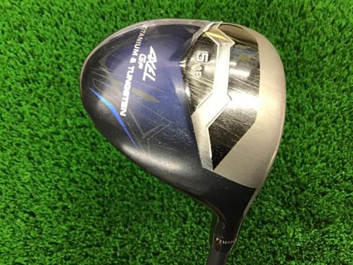 【中古】 つるや AXEL GF 5W フェアウェイウッド FW GF VANQUISH(フェアウェイ) (フレックスS) メンズ 男性用 右利き 右用 Cランク ゴルフクラブ
