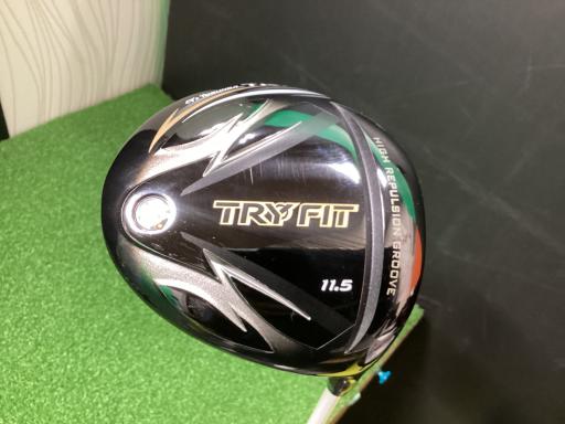 【中古】 ゴルフプランナー TOBUNDA TRY FIT(2017)軽量 11.5° ドライバー DR Air Speeder TF307d (フレックスR) メンズ 男性用 右利き 右用 Cランク ゴルフクラブ