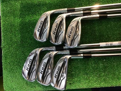 【中古】 コブラ KING TOUR MIM 6S アイアンセット IR NS PRO MODUS3 TOUR105 (フレックスS) メンズ 男性用 右利き 右用 Cランク ゴルフクラブ