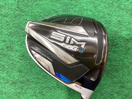 【中古】 テーラーメイド SIM MAX-D 9° ドライバー DR 純正特注シャフト (フレックスS) メンズ 男性用 右利き 右用 Cランク ゴルフクラブ