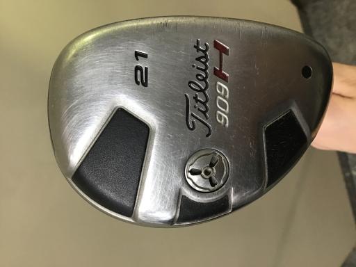 TITLEIST - 【中古】 タイトリスト 909 H 21° ユーティリティ UT リシャフト (フレックスその他) メンズ 男性用 右利き 右用 Cランク ゴルフクラブ