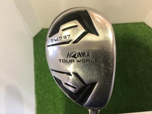 【中古】 本間ゴルフ TOUR WORLD TW737c 22° ユーティリティ UT VIZARD IN-U75 (フレックスその他) メンズ 男性用 右利き 右用 Dランク ゴルフクラブ