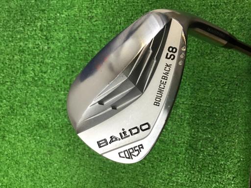 【中古】 BALDO CORSA BOUNCE BACK ツアーサテン 58° ウェッジ WG 純正特注シャフト (フレックスS) メンズ 男性用 右利き 右用 Cランク ゴルフクラブ