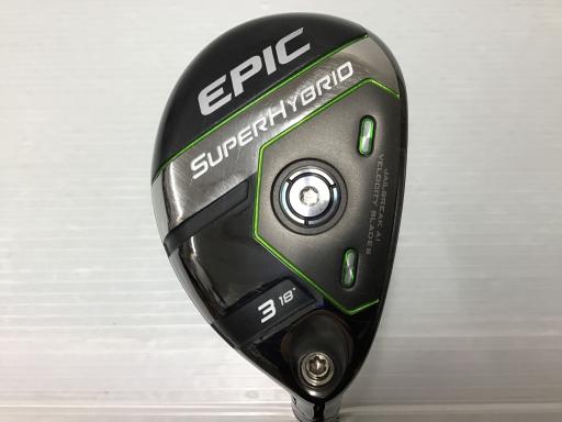 【中古】 キャロウェイ EPIC SUPER HYBRID U3 ユーティリティ UT Diamana 55 for CW(2021 EPIC UT) (フレックスSR) メンズ 男性用 右利き 右用 Cランク ゴルフクラブ