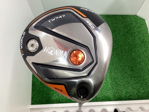 【中古】 本間ゴルフ TOUR WORLD TW747 460 10.5° ドライバー DR VIZARD for 747 50(ドライバー) (フレックスR) メンズ 男性用 右利き 右用 Cランク ゴルフクラブ