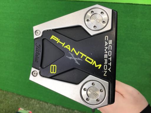 中古 Cランク （フレックスその他） タイトリスト SCOTTY CAMERON PHANTOM X 8 33インチ スチール その他 男性用 右利き パター PT