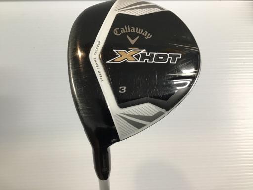 【中古】 キャロウェイ X HOT 3W レフティ フェアウェイウッド FW リシャフト (フレックスその他) メンズ 男性用 左利き レフティ 左用 Cランク ゴルフクラブの商品画像