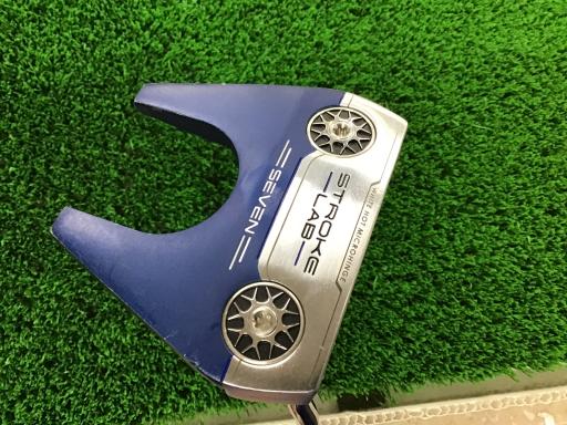 【中古】 オデッセイ STROKE LAB SEVEN(シルバー/ネイビー) 32インチ レディース パター PT STROKE LAB (フレックスその他) ...