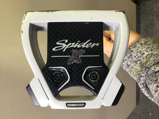楽天市場】スパイダー x ブルーホワイト シングルベンド パター 楽天市場】スパイダー x ブルーホワイト シングルベンド パター