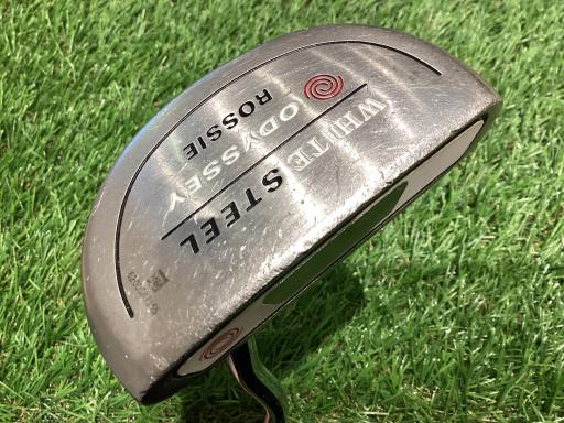 【中古】 オデッセイ WHITE STEEL ROSSIE 33インチ パター PT スチール (フレックスその他) メンズ 男性用 右利き 右用 Cランク ゴルフクラブ