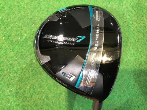 【中古】 マジェスティゴルフ(旧マルマン) DANGAN 7 3W フェアウェイウッド FW オリジナルカーボン (フレックスR) メンズ 男性用 右利き 右用 Cランク ゴルフクラブ