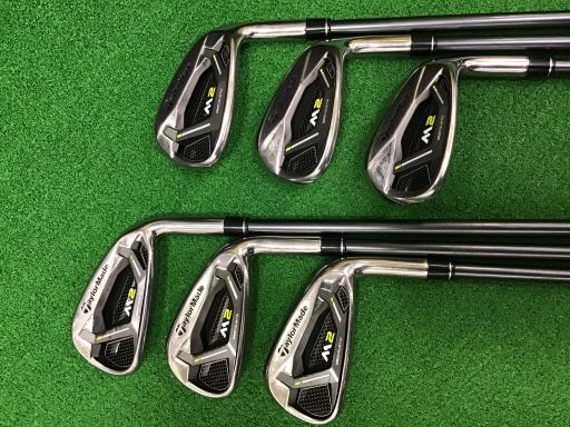 【中古】 テーラーメイド M2(2017) 6S USA アイアンセット IR REAX 65(M2 2017IR) (フレックスR) メンズ 男性用 右利き 右用 Dランク ゴルフクラブ