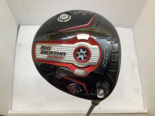 【中古】 キャロウェイ BIG BERTHA ALPHA 815 9° ドライバー DR ATTAS 6☆ 6 (フレックスS) メンズ 男性..