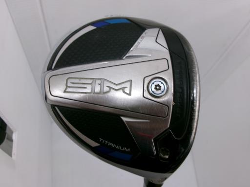 【中古】 テーラーメイド SIM 3W フェアウェイウッド FW Diamana ZF60 (フレックスS) メンズ 男性用 右利き 右用 Cランク ゴルフクラブ
