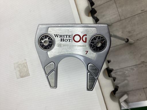 【中古】 オデッセイ WHITE HOT OG #7 32インチ レディース パター PT スチール (フレックスその他) レディース 女性用 右利き 右用 C...