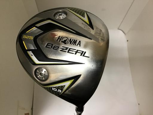 【中古】 本間ゴルフ Be ZEAL 525 10.5° ドライバー DR VIZARD for Be ZEAL(ドライバー) (フレックスS) メンズ 男性用 右利き 右用 Cランク ゴルフクラブ