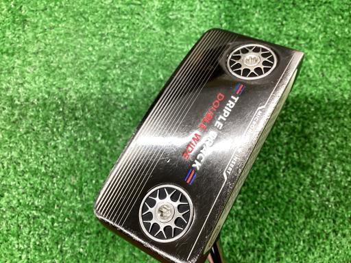 【中古】 オデッセイ TRIPLE TRACK DOUBLE WIDE 32インチ レディース パター PT STROKE LAB BLACK (フレックスその...