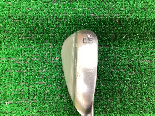 【中古】 タイトリスト VOKEY SPIN MILLED SM9 ジェットブラック 50°/08°F ウェッジ WG 純正特注シャフト (フレックスX) メンズ 男性用 右利き 右用 Cランク ゴルフクラブ(4.0)