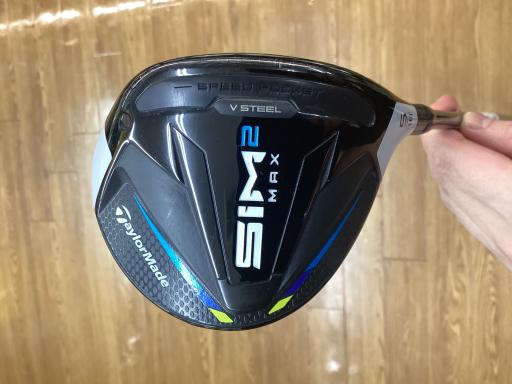 【中古】 テーラーメイド SIM2 MAX 5W フェアウェイウッド FW TENSEI BLUE TM50(SIM2 FW) (フレックスSR) メンズ 男性用 右利き 右用 Cランク ゴルフクラブ