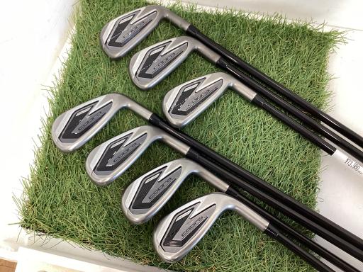 【中古】 コブラ cobra DARKSPEED 7S アイアンセット IR SPEEDER NX for Cobra(DARKSPEED IR) (フレックスS) メンズ 男性用 右利き 右用 Cランク ゴルフクラブ