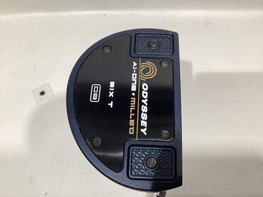【中古】 オデッセイ Ai-ONE・MILLED SIX T 34インチ パター PT STROKE LAB 90 スチール (フレックスそ..