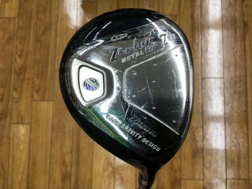 【中古】 ミズノ ZEPHYR METAL UF(2007) 22 ユーティリティ UT ZEPHYR オリジナル (フレックスR) メンズ 男性用 右利き 右用 Cランク ゴルフクラブ