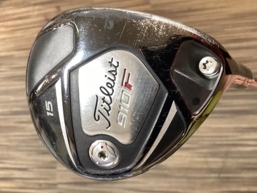 【中古】 タイトリスト 910 F 15° フェアウェイウッド FW リシャフト (フレックスその他) メンズ 男性用 右利き 右用 Cランク ゴルフクラブ