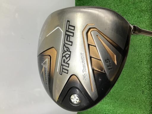 【中古】 ゴルフプランナー TOBUNDA TRY FIT(2015)軽量 11.5° ドライバー DR AIR SPEEDER 565 TRY FIT TF305d (フレックスR) メンズ 男性用 右利き 右用 Dランク ゴルフクラブ