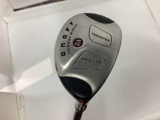 【中古】 グローブライド ONOFF FAIRWAY WINGS(2010) 24° ユーティリティ UT SMOOTH KICK MP-510U (フレックスR) メンズ 男性用 右利き 右用 Cランク ゴルフクラブのサムネイル