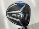 【中古】 テーラーメイド SIM MAX 3W フェアウェイウッド FW TENSEI BLUE TM50(FW) (フレックスS) メンズ 男性用 右利き 右用 Cランク ゴルフクラブ