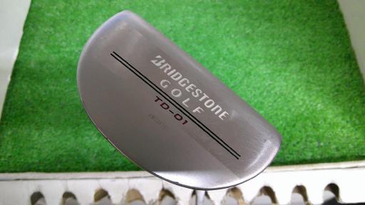 【中古】 ブリヂストン BRIDGESTONE TD-01 34インチ パター PT スチール (フレックスその他) メンズ 男性用 右利き 右用 Cランク ゴルフクラブ
