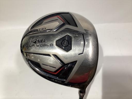 中古 Cランク （フレックスR） 本間ゴルフ TOUR　WORLD　TW737　450　10.5° VIZARD　EX-A55 R 男性用 右利き ドライバー DR