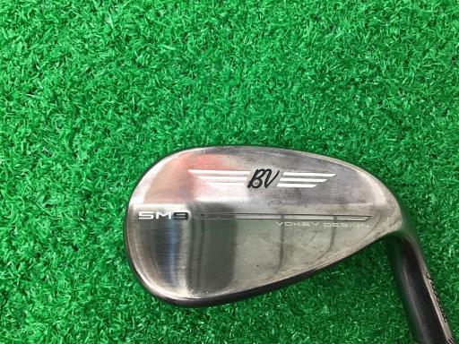 【中古】 タイトリスト VOKEY SPIN MILLED SM9 ブラッシュドスチール 52°/12°F ウェッジ WG 純正特注シャフト (フレックスS) メンズ 男性用 右利き 右用 Cランク ゴルフクラブ
