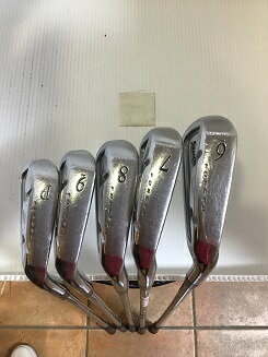 中古 Dランク （フレックスS） ダンロップ SRIXON Z725 6S Dynamic Gold D.S.T S200 男性用 右利き アイアンセット IR