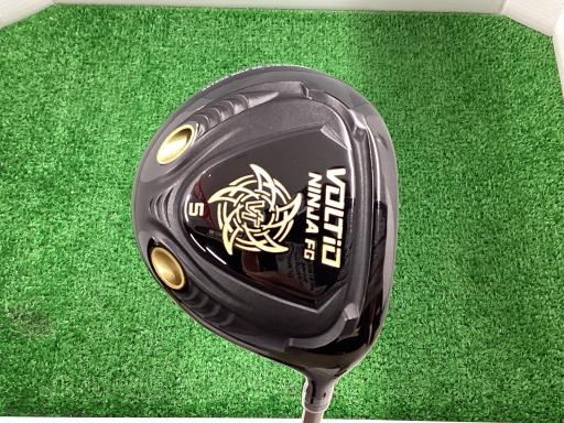 【中古】 カタナゴルフ VOLTiO NINJA FG(ブラック) 5W フェアウェイウッド FW VOLTiO Speeder 361 (フレックスR) メンズ 男性用 右利き 右用 Cランク ゴルフクラブ