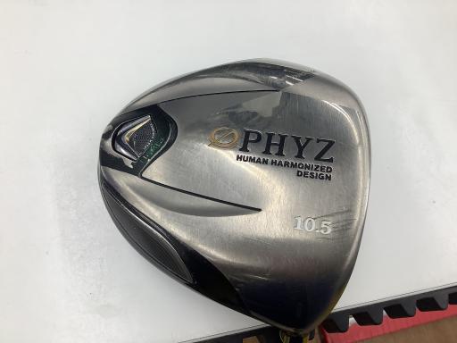 【中古】 ブリヂストン TOURSTAGE PHYZ 10.5° ドライバー DR リシャフト (フレックスその他) メンズ 男性用 右利き 右用 Cランク ゴルフクラブ