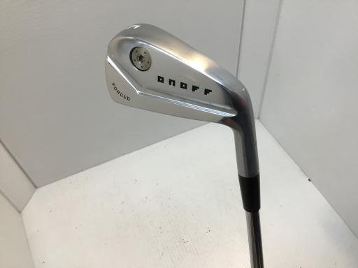 中古 Cランク （フレックスR） グローブライド ONOFF　FORGED(2022)　KURO　7S 純正特注シャフト R 男性用 右利き アイアンセット IR