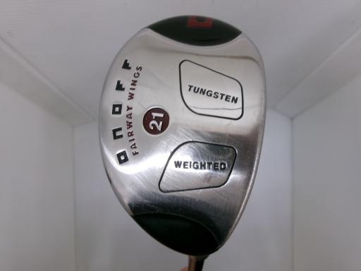 【中古】 グローブライド ONOFF FAIRWAY WINGS(2010) 21° ユーティリティ UT SMOOTH KICK MP-510U (フレックスR) メンズ 男性用 右利き 右用 Cランク ゴルフクラブのサムネイル