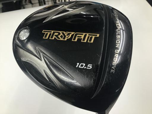 【中古】 ゴルフプランナー TOBUNDA TRY FIT(2017)軽量 10.5° ドライバー DR Air Speeder TF307d (フレックスR) メンズ 男性用 右利き 右用 Cランク ゴルフクラブ