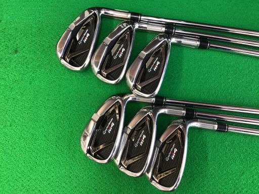 【中古】 テーラーメイド M4 6S アイアンセット IR RE-AX 90 STEEL JAPAN・SPEC(アイアン) (フレックスS) メンズ 男性用 右利き 右用 Cランク ゴルフクラブ