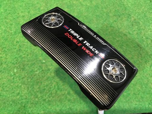 【中古】 オデッセイ TRIPLE TRACK DOUBLE WIDE 31インチ レディース パター PT STROKE LAB BLACK (フレックスその...