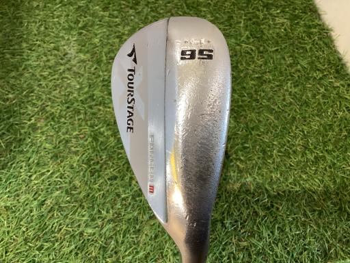 【中古】 ブリヂストン TOURSTAGE X-WEDGE FORGED M 56°/14° ウェッジ WG Dynamic Gold (フレックスS) メンズ 男性用 右利き 右用 Dランク ゴルフクラブ