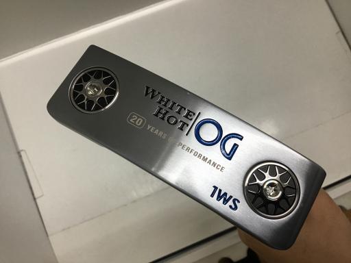 【中古】 オデッセイ WHITE HOT OG #1WS 32インチ レディース(ブルー) パター PT スチール (フレックスその他) レディース 女性用 右...