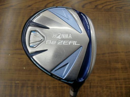 【中古】 本間ゴルフ Be ZEAL 535 7W レディース フェアウェイウッド FW VIZARD for Be ZEAL(535 フェアウェイ) (フレックスL) レディース 女性用 右利き 右用 Cランク ゴルフクラブ