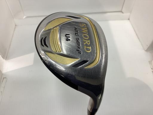 【中古】 カタナゴルフ SWORD ATC 589-β U4 ユーティリティ UT SWORD Motore Speeder 589β (フレックスR) メンズ 男性用 右利き 右用 Dランク ゴルフクラブ